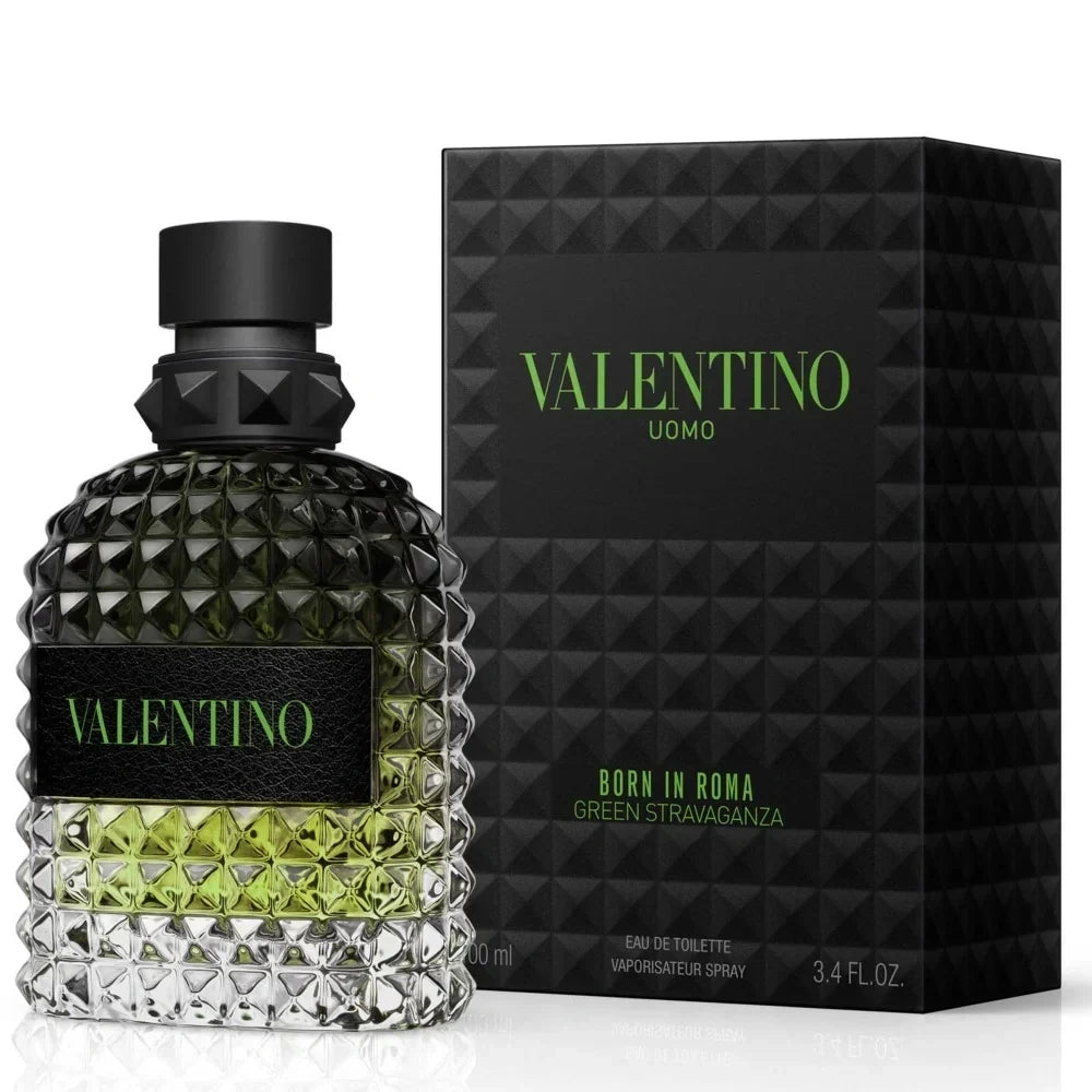 Valentino Born In Roma Uomo Green EDT For Him - 100 Ml