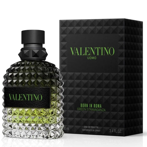 Valentino Born In Roma Uomo Green EDT For Him - 100 Ml