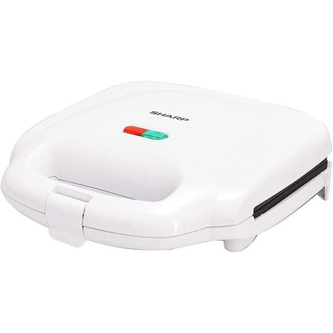SHARP 2 Slice 700W Non-Stick Sandwich Maker - KZ-SU11-W3 White