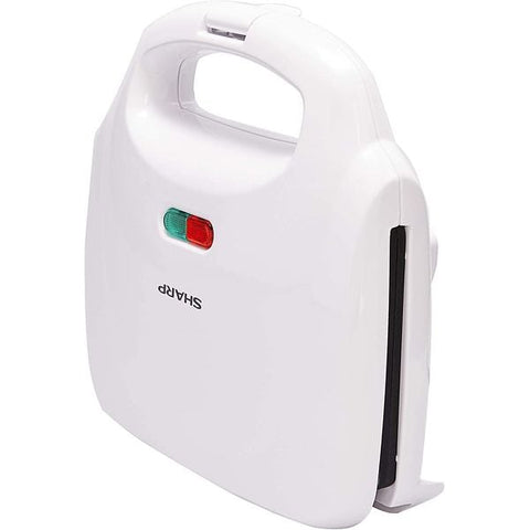 SHARP 2 Slice 700W Non-Stick Sandwich Maker - KZ-SU11-W3 White