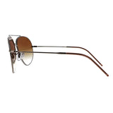 Ray-Ban Aviator Reverse RBR0101S 004/CB 59-11 Gun metal Sunglasses - Size 59 mm