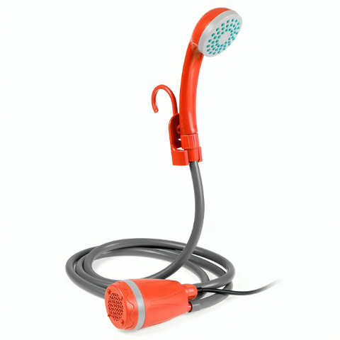 PORTABLE OUTDOOR SHOWER SET  ORANGE