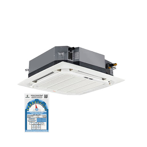 TCL Cassette Air Conditioner T4 28,500 BTU, 2.5 Ton – White