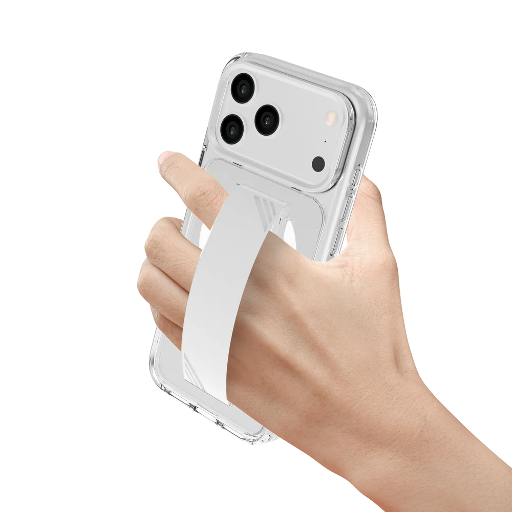 IZEL Silicone MagGrip Crystal Clear MagSafe Case for iPhone 18 Pro