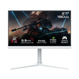 GAMEON GOA27FHD190IPS Artic Pro Series 27" FHD, 190Hz, MPRT 0.5ms, Fast IPS Gaming Monitor - White