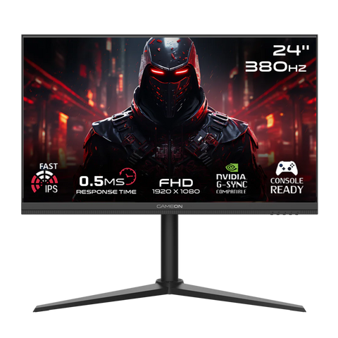 GAMEON GOMP24FHD380IPS, Midnight Pro Series 24" FHD, Gaming Monitor - Black