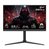 GAMEON GOMP24FHD380IPS, Midnight Pro Series 24" FHD, Gaming Monitor - Black