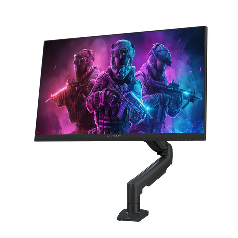 GAMEON GOM24FHD190IPSX Midnight Pro X Series 24" FHD, 190Hz, MPRT 0.5ms, Fast IPS Gaming Monitor (Support PS5) with Stand - Black