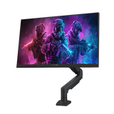 GAMEON GOM24FHD190IPSX Midnight Pro X Series 24" FHD, 190Hz, MPRT 0.5ms, Fast IPS Gaming Monitor (Support PS5) with Stand - Black