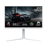 GAMEON GOA24FHD190IPS Artic Pro Series 24" FHD, 190Hz, MPRT 0.5ms, Fast IPS Gaming Monitor - White