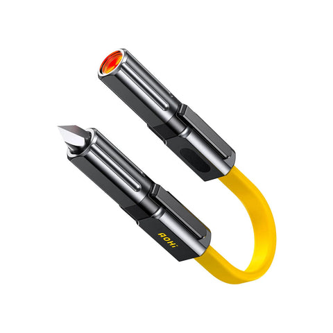 AOHI Prometheus 3-in-1 Titanium EDC PD3.2 240W Fast Charging Tool USB-C Cable