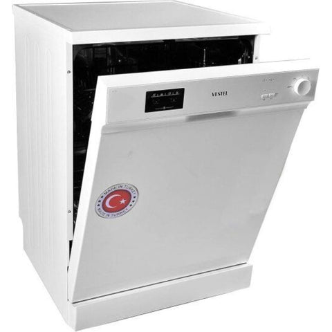 Vestel Dishwasher 5 Programs 12 Set White (Turkey)