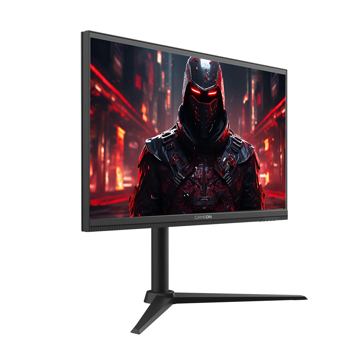 شاشة ألعاب GAMEON GOMP24FHD380IPS Midnight Pro Series مقاس 24 بوصة FHD، 380 هرتز، MPRT 0.5 مللي ثانية، HDMI 2.1، شاشة IPS سريعة - أسود
