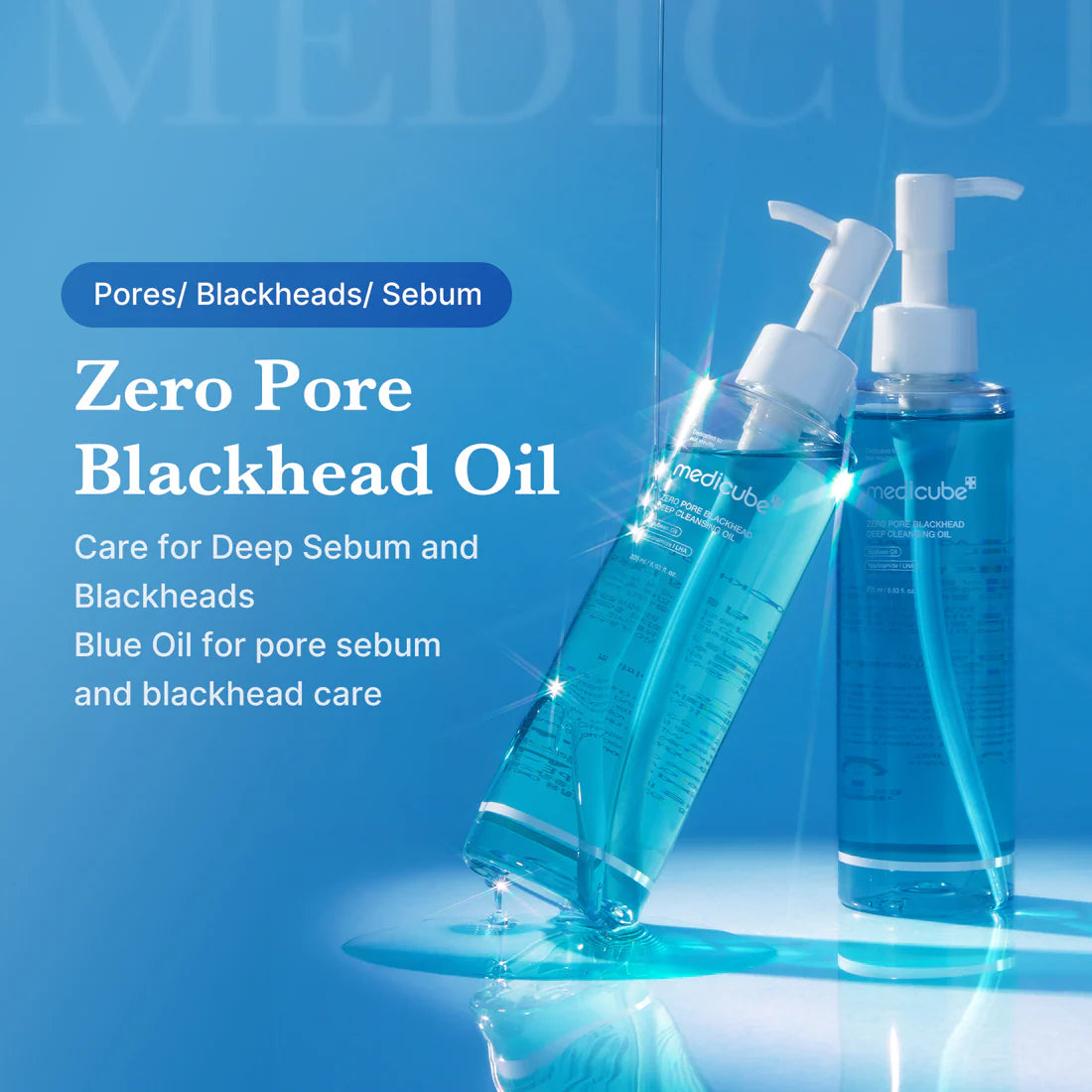 Medicube, Zero Pore Blackhead Deep Cleansing Oil, 205ml