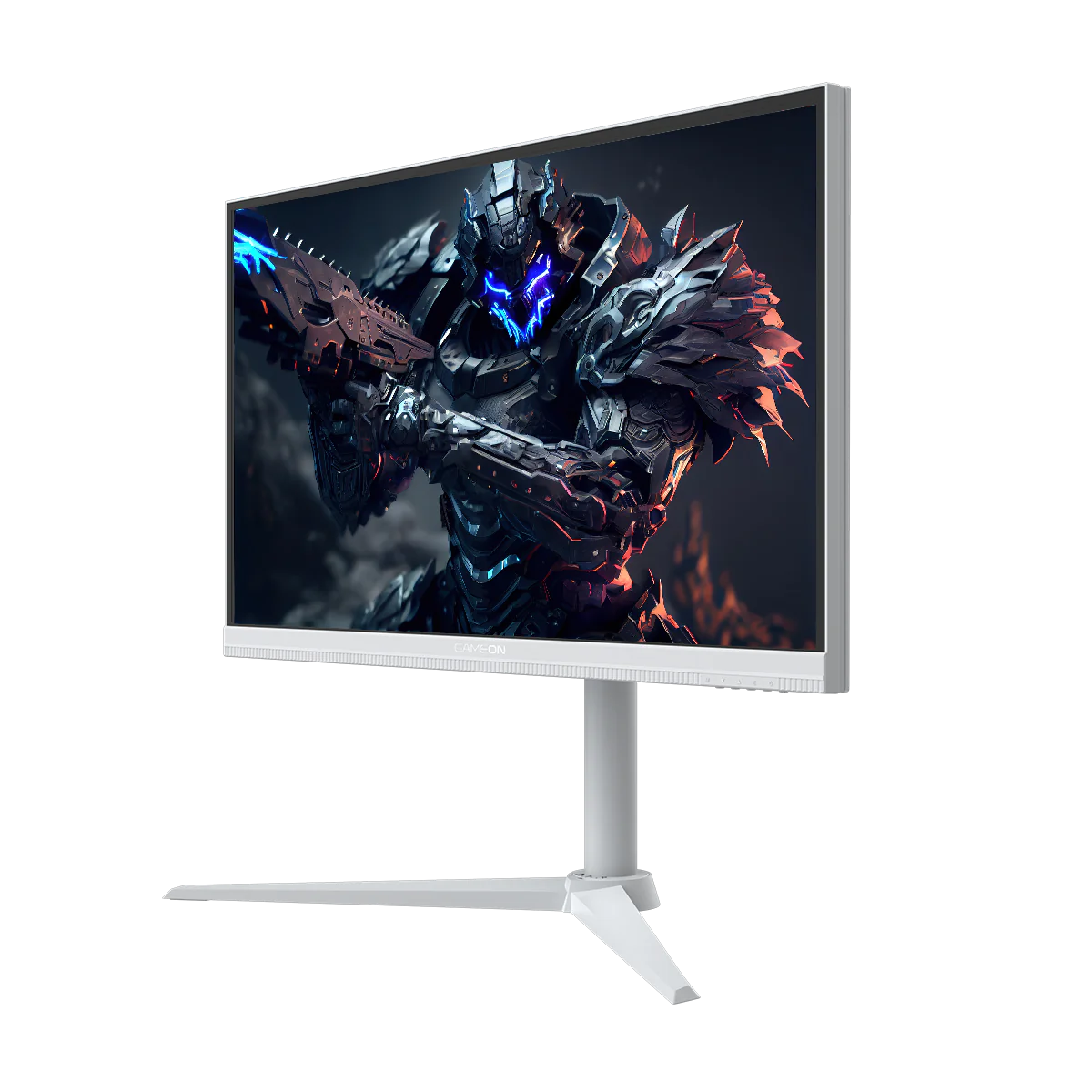 شاشة ألعاب GAMEON GOA27QHD240IPS Artic Pro Series مقاس 27 بوصة بدقة QHD وتردد 240 هرتز ووقت استجابة 0.3 مللي ثانية وشاشة IPS سريعة - بيضاء