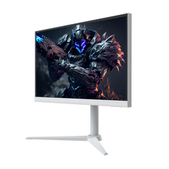 شاشة ألعاب GAMEON GOA27QHD240IPS Artic Pro Series مقاس 27 بوصة بدقة QHD وتردد 240 هرتز ووقت استجابة 0.3 مللي ثانية وشاشة IPS سريعة - بيضاء