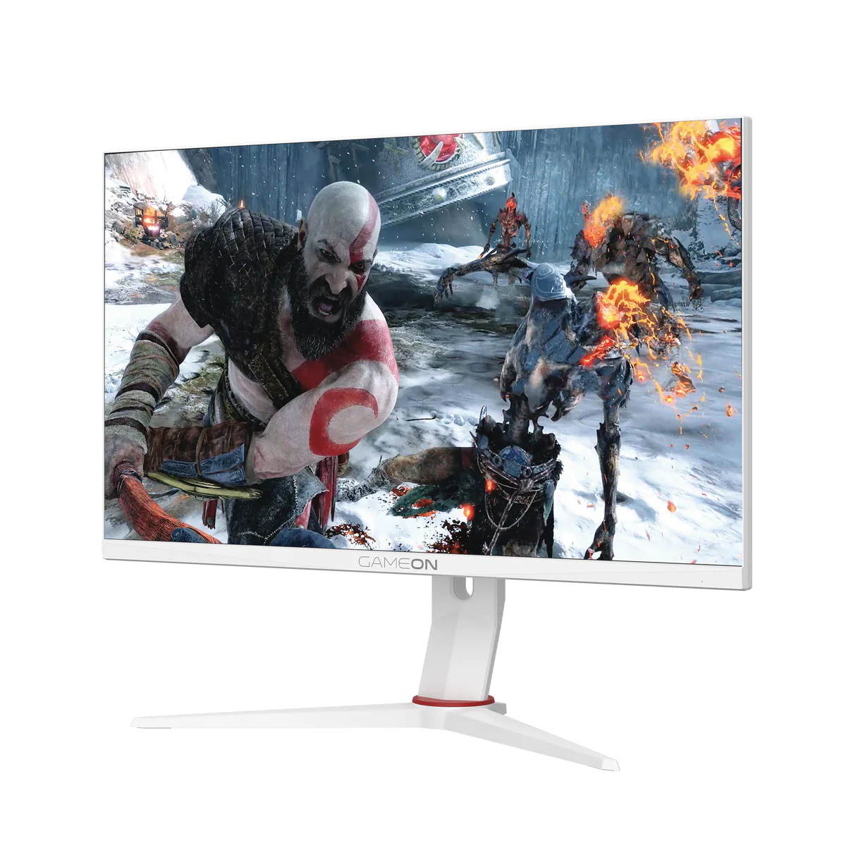 GameOn GOA27FHD360IPS, Artic Pro Series 27" FHD, 360Hz, MPRT 0.5ms, HDMI 2.1, Fast IPS Gaming Monitor (Supports PS5) - White