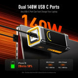 AOHI FUTURE STARSHIP PRO 210W 10000mAh Power Bank PD3.1 240W USB-C Fast Charging Cable