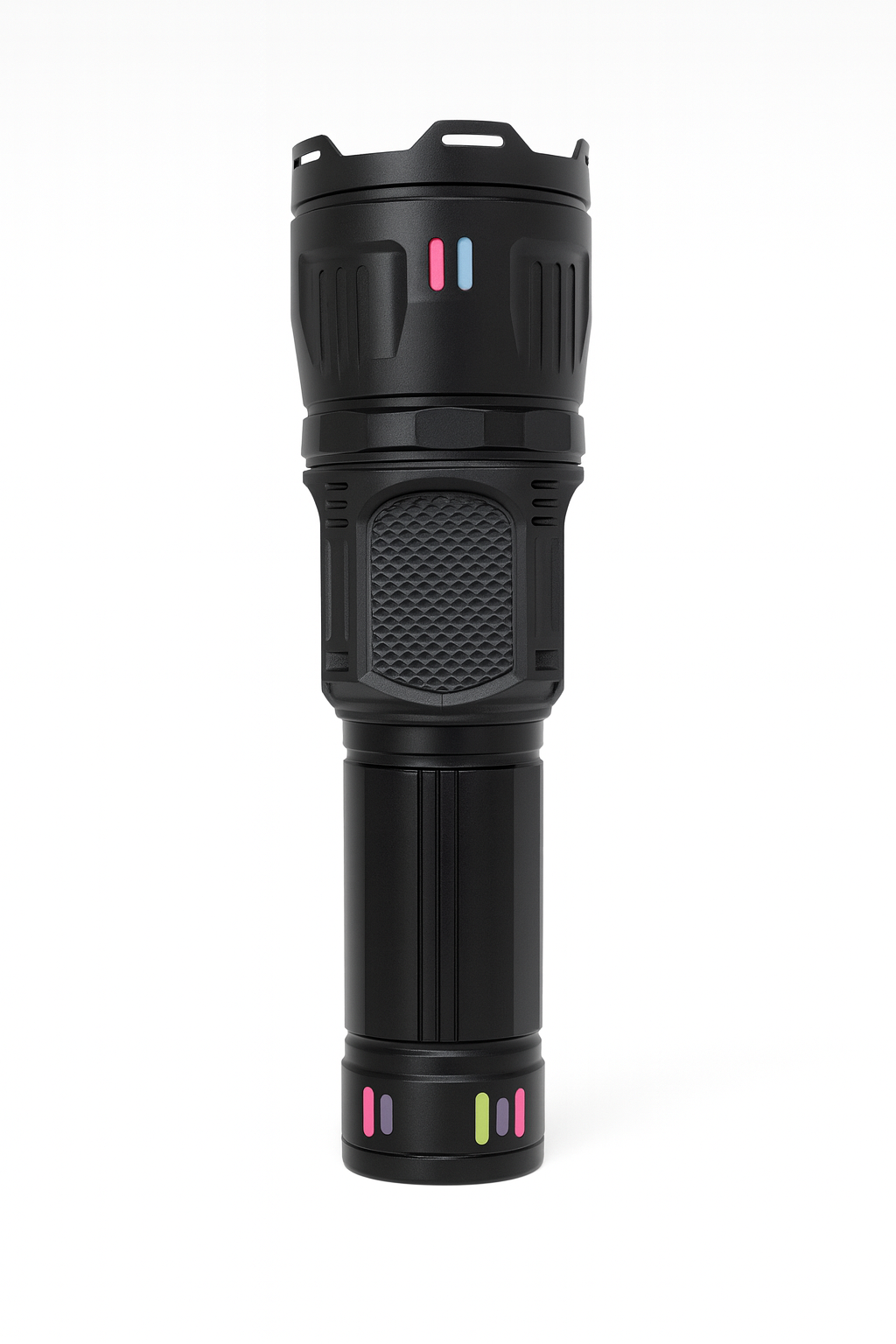 Multifunctional LED Emergency Flashlight with Built-in Bluetooth Speaker, 2000LM Bright Torch, 5400mAh Rechargeable Battery & Waterproof Design