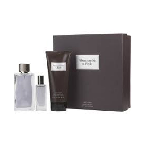 أبيركرومبي آند فيتش مجموعة عطر  فيرست إنستينكت للرجال او دي تواليت 100 مل/جرام، 3 قطع