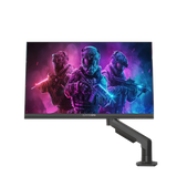 GAMEON GOM24FHD190IPSX Midnight Pro X Series 24" FHD, 190Hz, MPRT 0.5ms, Fast IPS Gaming Monitor (Support PS5) with Stand - Black