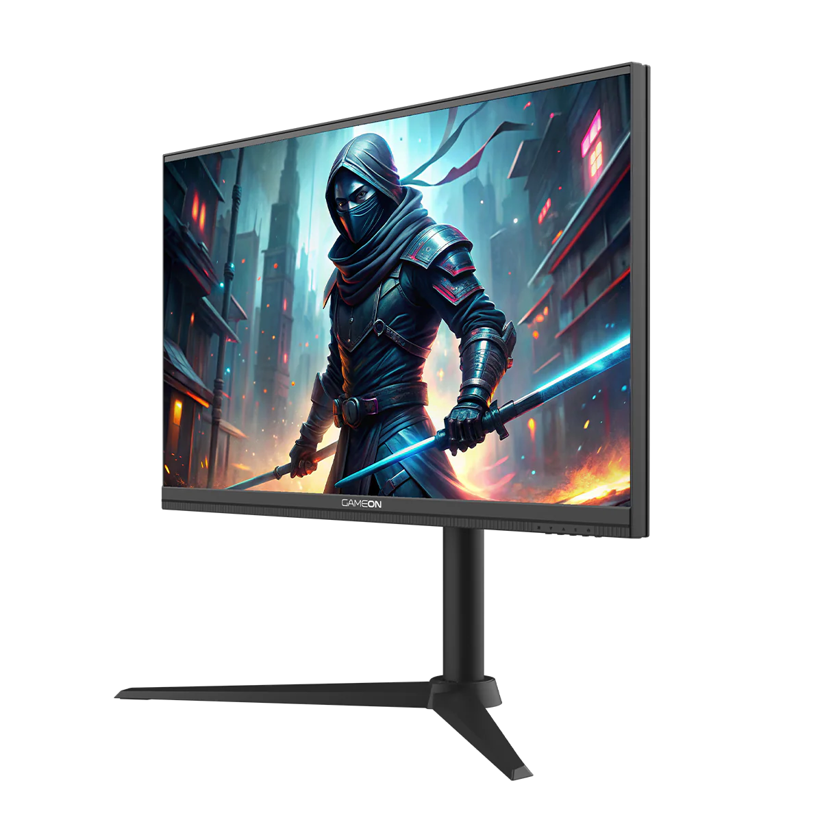 شاشة ألعاب GAMEON GOMP27FHD380IPS Midnight Pro Series مقاس 27 بوصة FHD، 380 هرتز، MPRT 0.5 مللي ثانية، HDMI 2.1، شاشة IPS سريعة - أسود