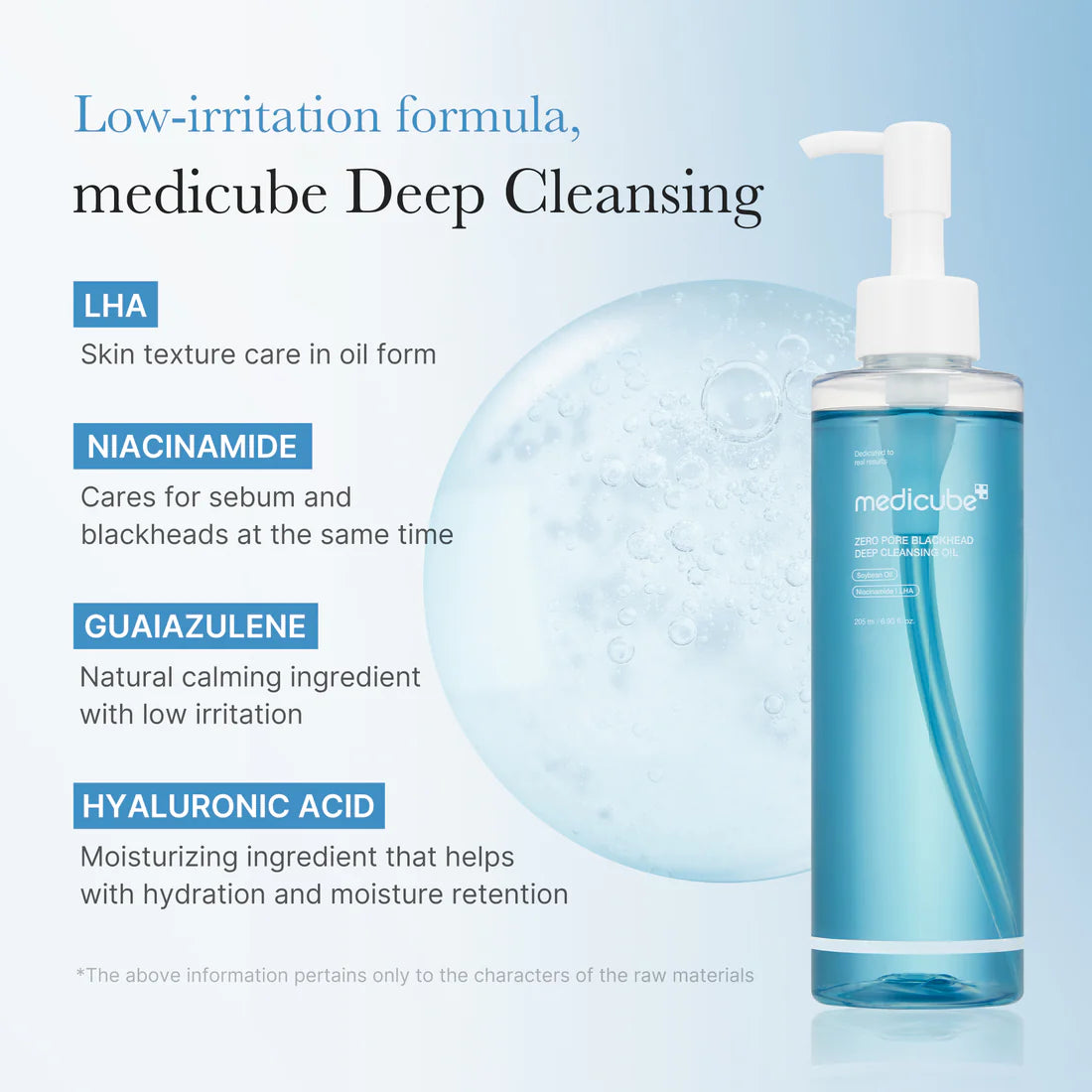 Medicube, Zero Pore Blackhead Deep Cleansing Oil, 205ml