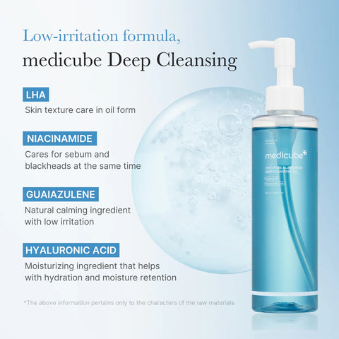 Medicube, Zero Pore Blackhead Deep Cleansing Oil, 205ml