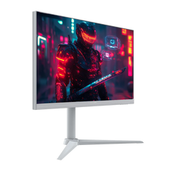 شاشة ألعاب GAMEON GOAP27FHD380IPS Artic Pro Series مقاس 27 بوصة بدقة FHD، ومعدل تحديث 380 هرتز، ووقت استجابة 0.5 مللي ثانية، ومنفذ HDMI 2.1، وشاشة IPS سريعة (تدعم PS5) - أبيض