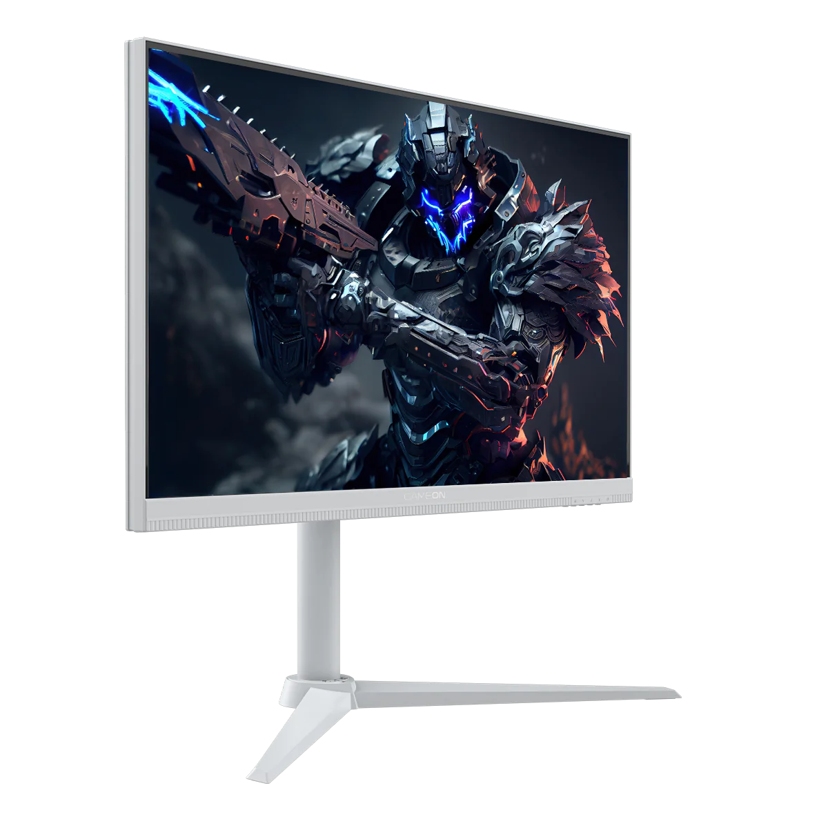 شاشة ألعاب GAMEON GOA27QHD240IPS Artic Pro Series مقاس 27 بوصة بدقة QHD وتردد 240 هرتز ووقت استجابة 0.3 مللي ثانية وشاشة IPS سريعة - بيضاء