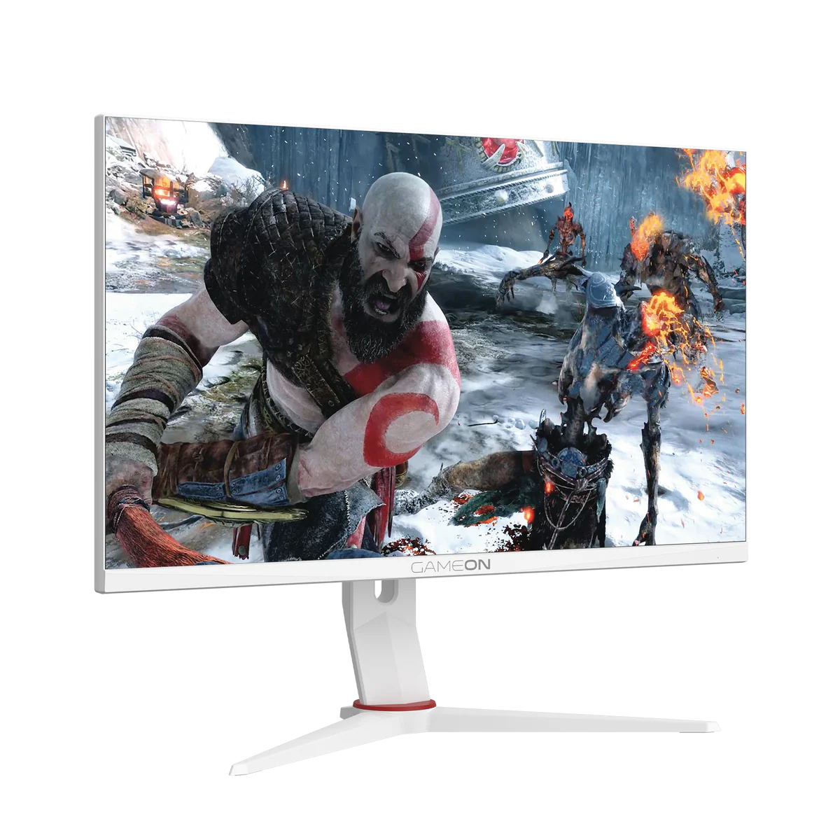 GameOn GOA27FHD360IPS, Artic Pro Series 27" FHD, 360Hz, MPRT 0.5ms, HDMI 2.1, Fast IPS Gaming Monitor (Supports PS5) - White