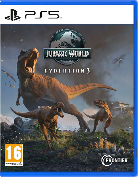 لعبة Jurassic World Evolution 3 لجهاز PS5 محاكاة وإدارة وتخطيط