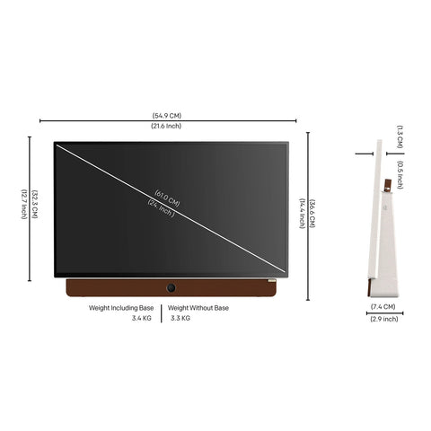 Skyworth 24" LED FHD Android Portable TV (LED-24LP60G-P)