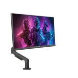 GAMEON GOM24FHD190IPSX Midnight Pro X Series 24" FHD, 190Hz, MPRT 0.5ms, Fast IPS Gaming Monitor (Support PS5) with Stand - Black