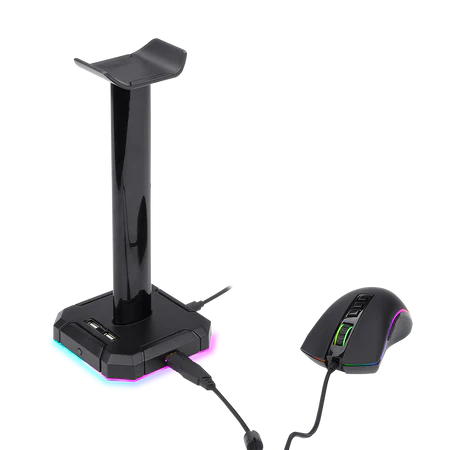 ريدراجون HA300، حامل سماعات رأس Scepter Pro بإضاءة RGB