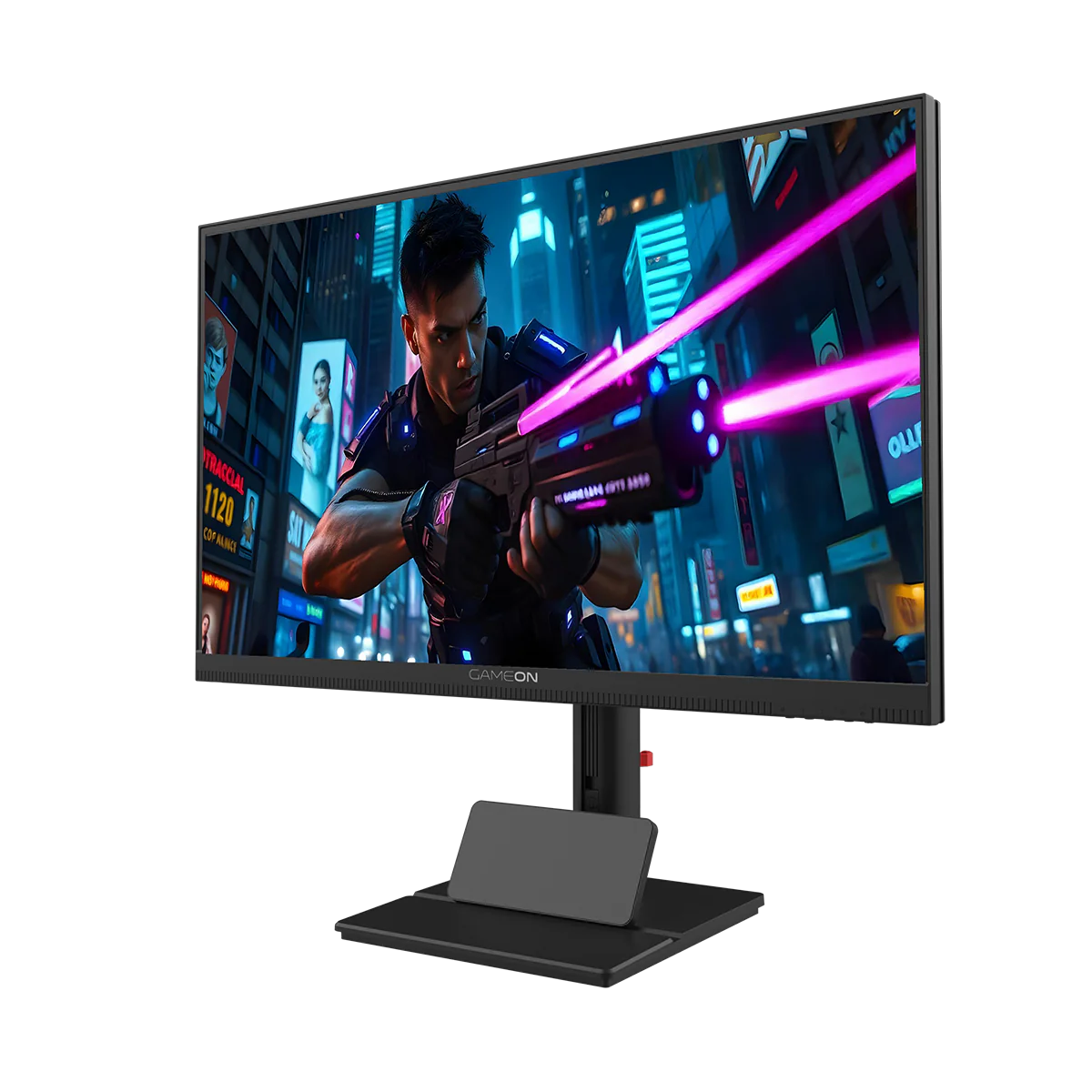 شاشة ألعاب GAMEON GOML27QHD180IPS Midnight Signature Series مقاس 27 بوصة QHD، 180 هرتز، شاشة IPS Mini LED سريعة - أسود