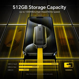 AOHI The Future Magflash 2-in-1 Charging & Data Cable Set 512GB 240W 1000MB/s