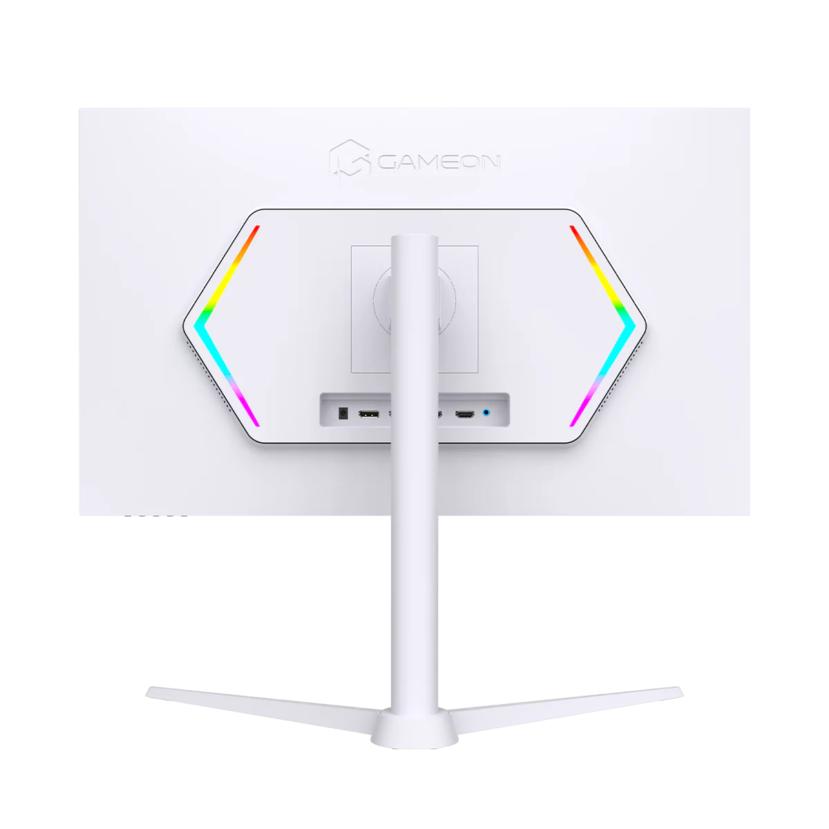 شاشة ألعاب GAMEON GOA27QHD180IPS Artic Pro Series مقاس 27 بوصة بدقة QHD، ومعدل تحديث 180 هرتز، ووقت استجابة 0.3 مللي ثانية، وشاشة IPS سريعة - بيضاء