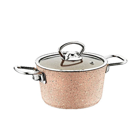 OMS Mini Granite Casserole - 16 cm - Brown