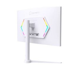 شاشة ألعاب GAMEON GOA27FHD190IPS Artic Pro Series مقاس 27 بوصة، بدقة FHD، ومعدل تحديث 190 هرتز، ووقت استجابة 0.5 مللي ثانية، وتقنية IPS سريعة - بيضاء