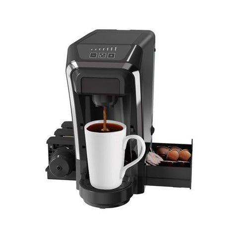 Lepresso Multifunctional Capsule Coffee Machine Cupsule Storage - Black