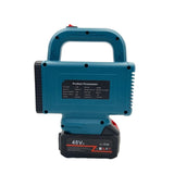 Compact 150W Portable Power Station with 68V Detachable Lithium Battery, Dual AC Outlets, 3 USB-A Ports