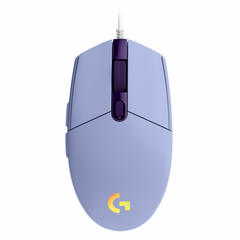 ماوس الألعاب Logitech G203 LIGHTSYNC RGB Lighting - أرجواني