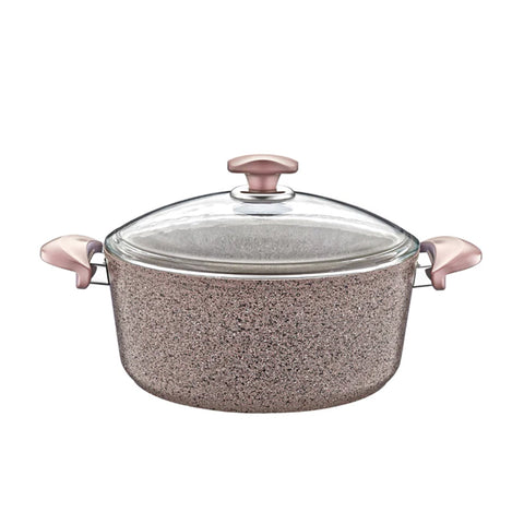 OMS Granite Casserole - 34 cm - Brown