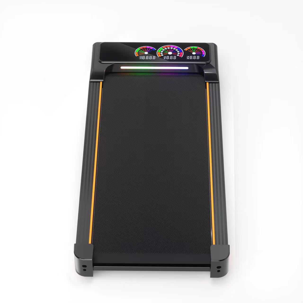 Black Bull Walking Pad Treadmill with 12% Auto Incline