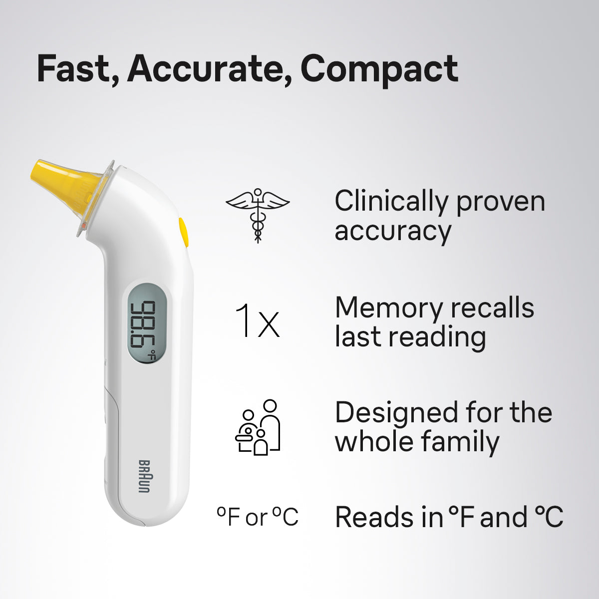 Braun, ThermoScan 3 Ear Thermometer