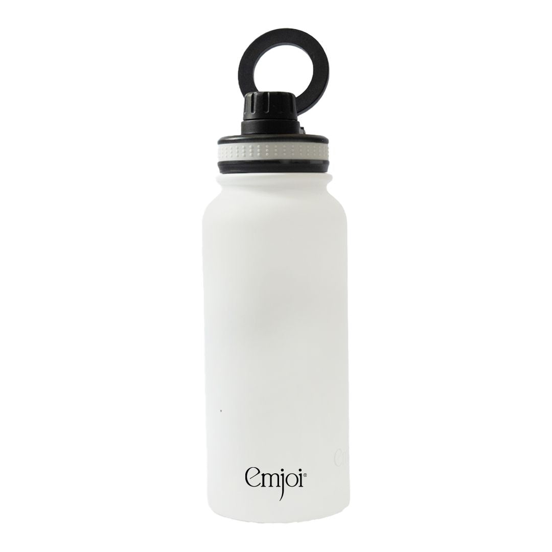 Emjoi MagSafe Stainless Steel Sport Bottle With MagSafe 900ML WHITE