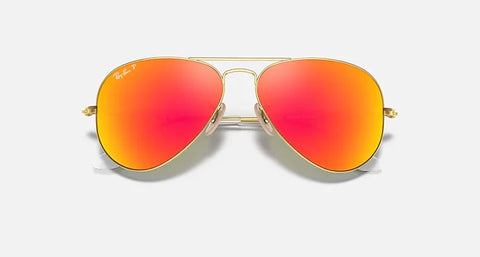 Ray-Ban RB3025 112/4D 58-14 Aviator Flash Lenses Sunglasses