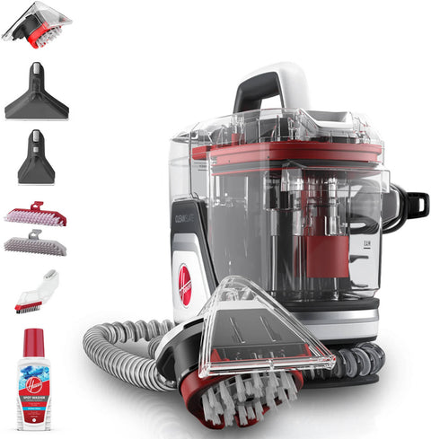 Hoover CDSW-MPMC, CleanSlate Complete Spot Washer – Portable Carpet & Upholstery Cleaner with Whole Home Tool Kit, Deep Cleaning SpinScrub
