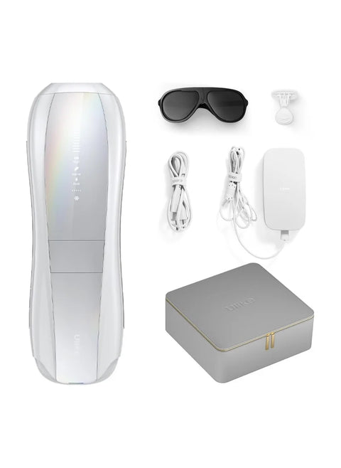 Ulike Air 10 IPL Hair Removal Device with Leather Case, Silver